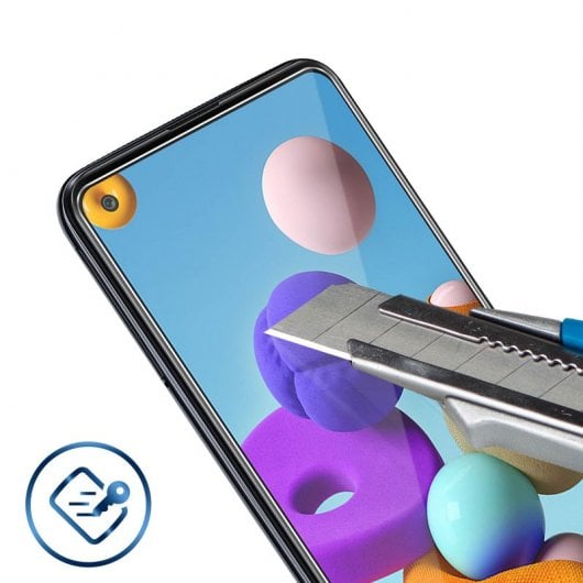 Avizar Protector Cristal Templado Transparente para Samsung Galaxy A21s