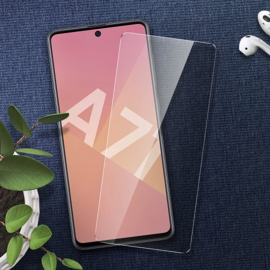 Avizar Protector Cristal Templado Transparente para Samsung Galaxy A71