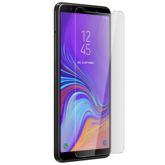 Avizar Protector Cristal Templado Transparente para Samsung Galaxy A7 2018