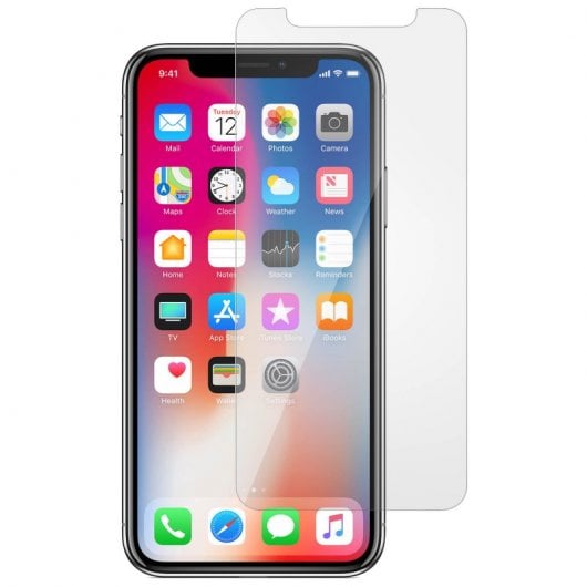 Protecteur en verre trempé transparent Avizar pour Apple iPhone XS