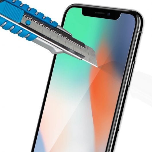 Protecteur en verre trempé transparent Avizar pour Apple iPhone XS