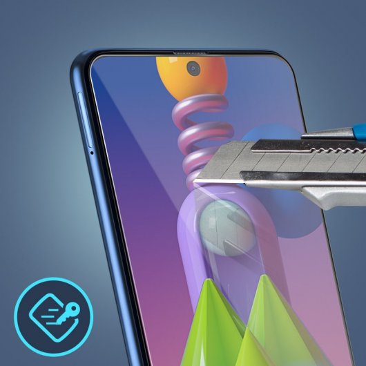 Avizar Protector Cristal Templado Transparente para Samsung Galaxy M51
