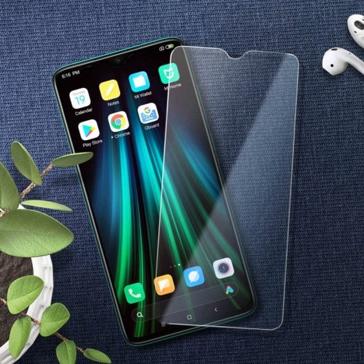 Avizar Protector Cristal Templado Transparente para Xiaomi Redmi Note 8 Pro