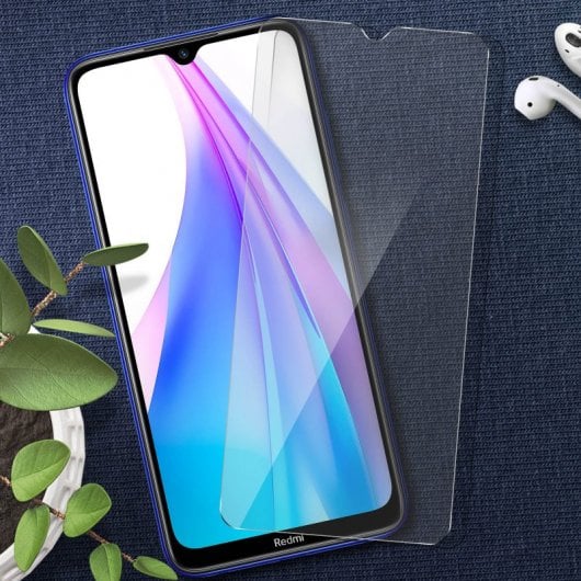 Avizar Protector Cristal Templado Transparente para Xiaomi Redmi Note 8