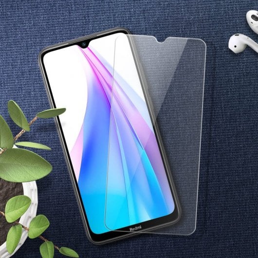 Avizar Protector Cristal Templado Transparente para Xiaomi Redmi Note 8T
