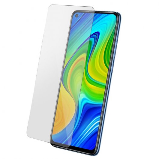 Protecteur en verre trempé transparent Avizar pour Xiaomi Redmi Note 9