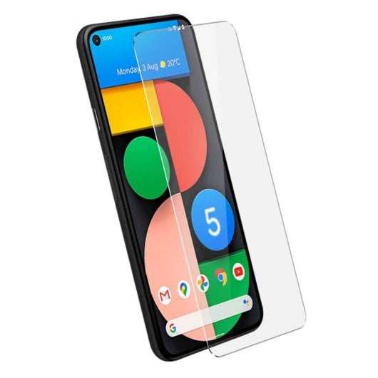 Avizar Protector Cristal Templado Transparente para Google Pixel 5