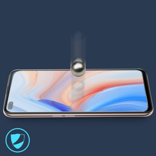 Avizar Protector Cristal Templado Transparente para Oppo Reno 4Z