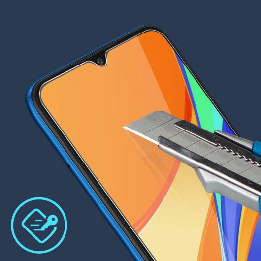 Pellicola protettiva in vetro temperato trasparente Avizar per Xiaomi Redmi 9C