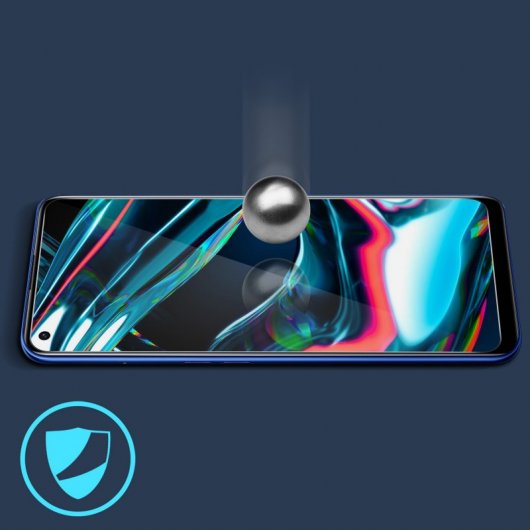 Avizar Protector Cristal Templado Transparente para Realme 7 Pro