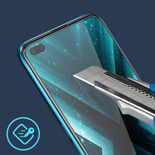 Avizar Protector Cristal Templado Transparente para Realme 6 Pro