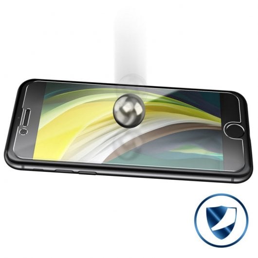 Avizar Protector Cristal Templado Transparente para Apple iPhone SE 2020