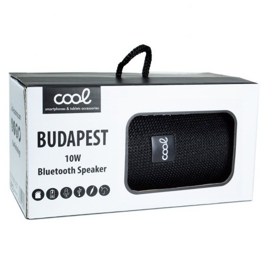 Cool Budapest Altavoz Bluetooth 10W Negro