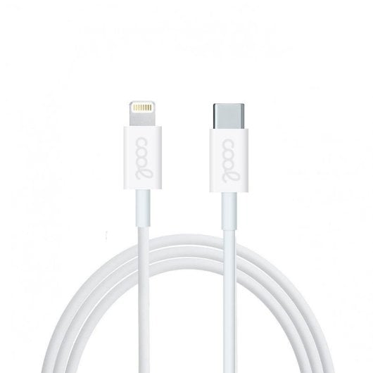 Cooles USB-C-auf-Lightning-Kabel 1,2 m, Weiß