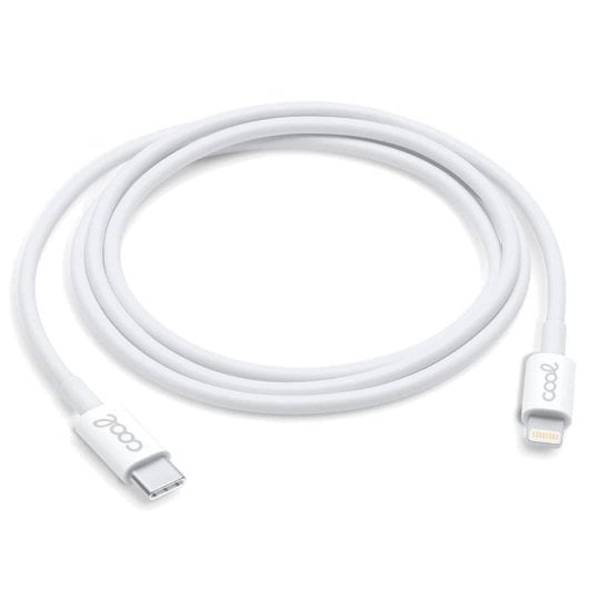 Cooles USB-C-auf-Lightning-Kabel 1,2 m, Weiß