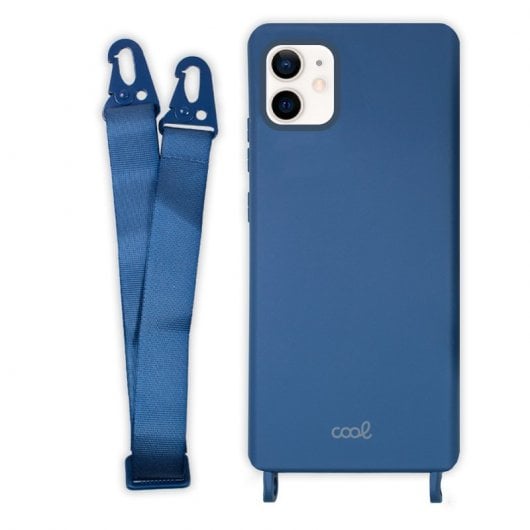 Coole blaue Hängehülle für das iPhone 12 Mini