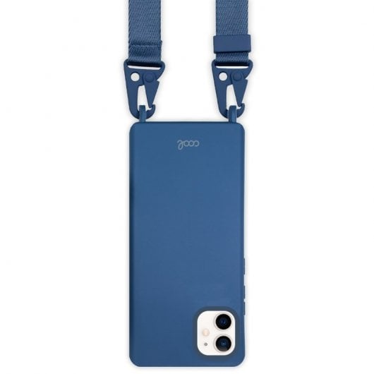 Coole blaue Hängehülle für das iPhone 12 Mini