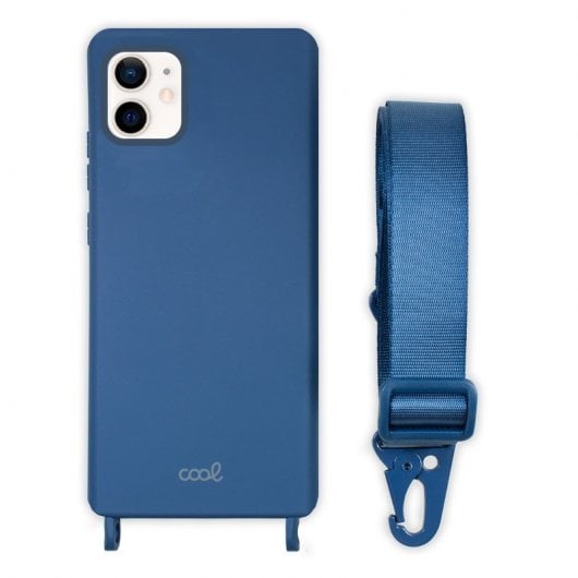 Coole blaue Hängehülle für das iPhone 12 Mini