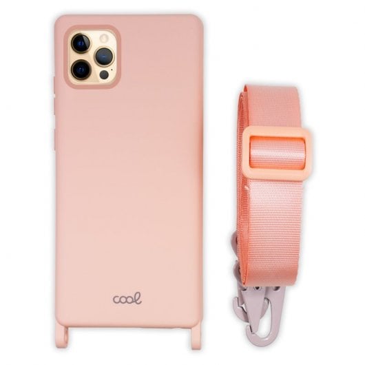 Cool Funda Colgante Rosa para iPhone 12 Pro Max