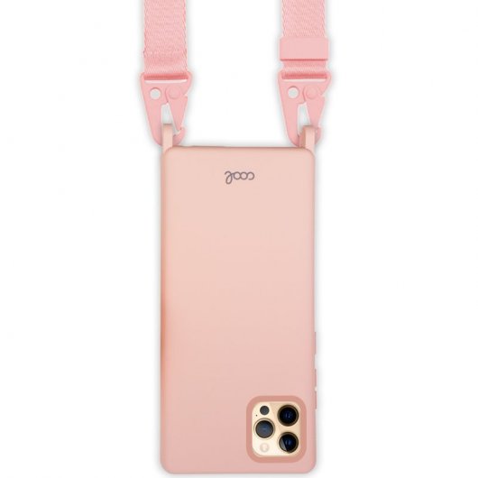 Cool Funda Colgante Rosa para iPhone 12 Pro Max