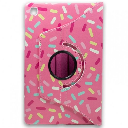 Cool Funda con Dibujos Candy para Samsung Galaxy Tab A7 T500/T505 Rosa