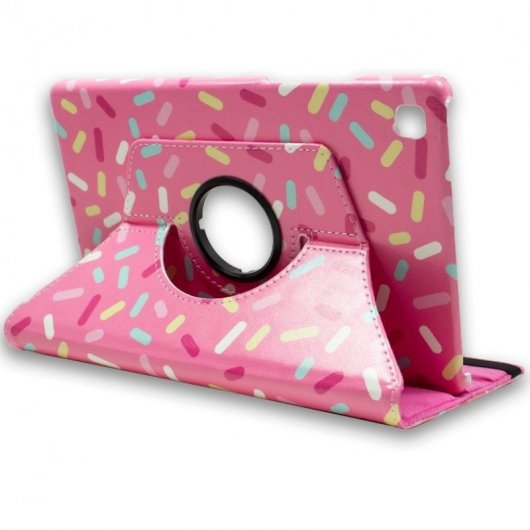 Cool Funda con Dibujos Candy para Samsung Galaxy Tab A7 T500/T505 Rosa