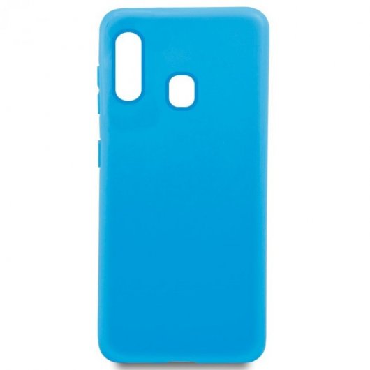 Cool Funda Silicona Celeste para Samsung A202 Galaxy A20e