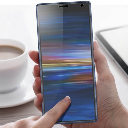 Avizar Protector Cristal Templado Transparente para Sony Xperia 10 Plus