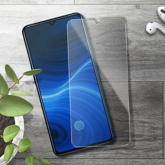 Avizar Protector Cristal Templado Transparente para Realme X2 Pro