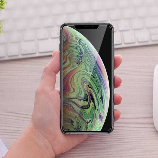 Protecteur en verre trempé transparent Avizar pour Apple iPhone XS Max