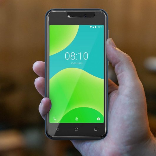 Avizar Protector Cristal Templado Transparente para Wiko Y50