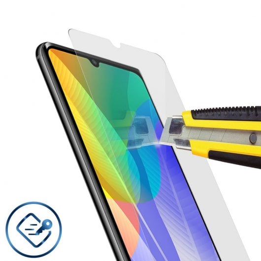 Protecteur en verre trempé transparent Avizar pour Honor 9A