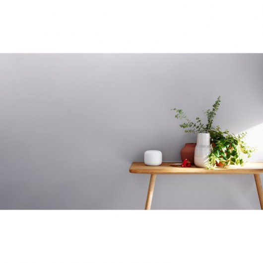 Google Pack Nest Wifi Router Branco + Nest Mini Coluna Inteligente e Assistente Carvão