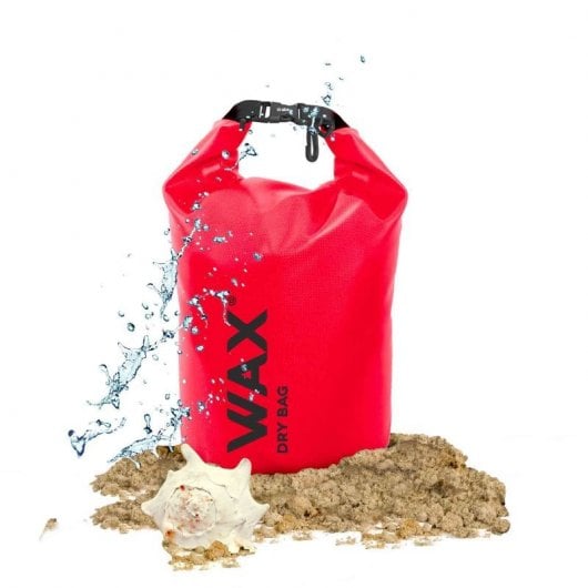 SBS Bolsa de Playa Resistente al Agua 2L Roja