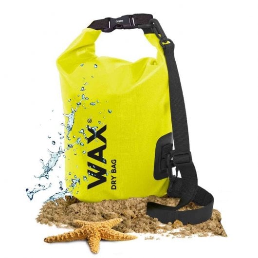 SBS Bolsa de Playa Resistente al Agua 5L Amarilla