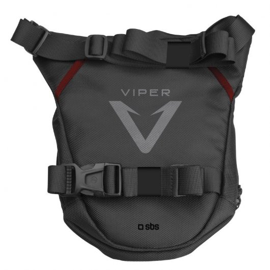 SBS Leg Bag con Ventana Capacitiva para Smartphone 6" Negra