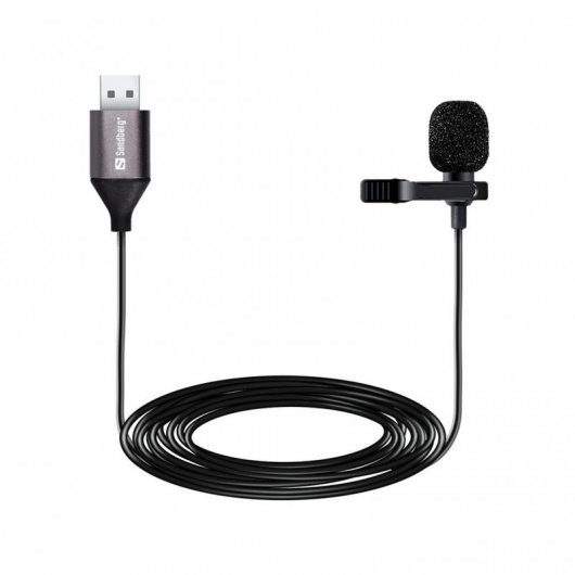 Sandberg Streamer USB Clip Micrófono