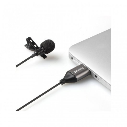 Sandberg Streamer USB Clip Micrófono