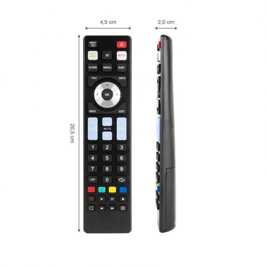 Ewent EW1576 Mando a Distancia Universal para Smart TV Negro