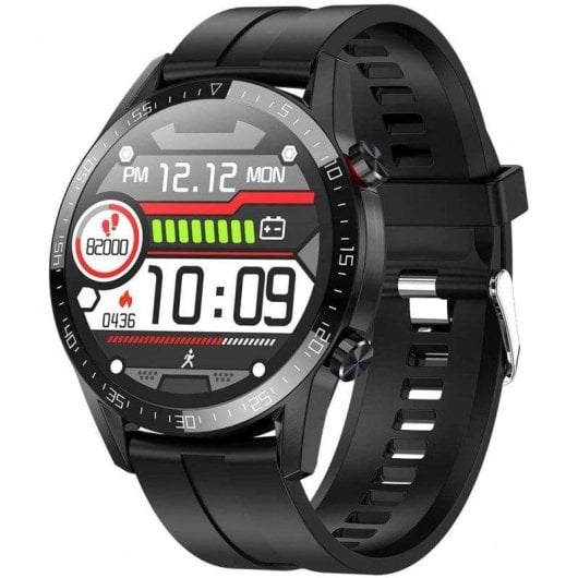 Innjoo Atom Bluetooth 44mm Display IPS Nero IP68 Cardiofrequenzimetro Monitor Sonno