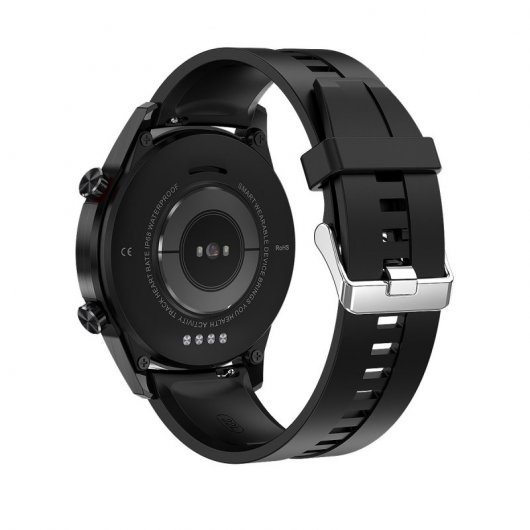InnJoo Atom Smartwatch Sílice Negro