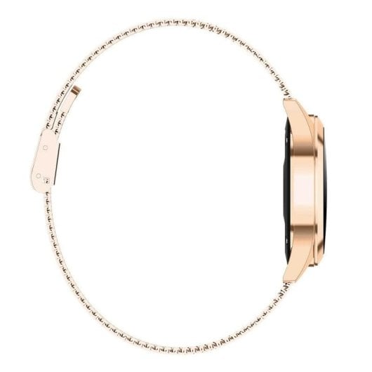 Innjoo Voom Girl Bluetooth 1.03" Touchscreen Gold IP68 Herzfrequenz Schlafmonitor Damen