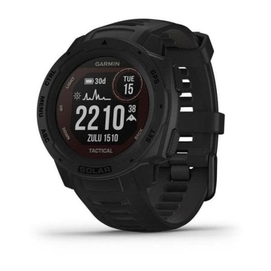 Garmin Instinct Solar Tactical Edition GPS 45mm MIP Schwarz Wasserdicht MIL-STD-810G
