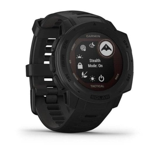 Garmin Instinct Solar Tactical Edition GPS 45mm MIP Schwarz Wasserdicht MIL-STD-810G