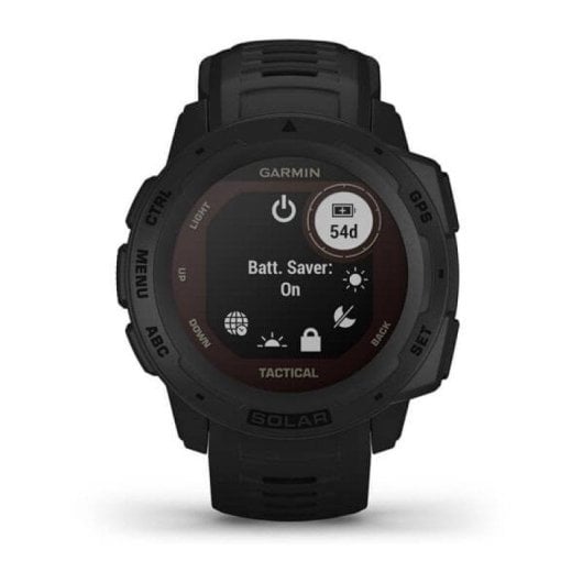 Garmin Instinct Solar Tactical Edition GPS 45mm MIP Schwarz Wasserdicht MIL-STD-810G