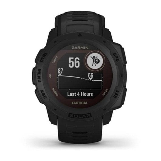 Garmin Instinct Solar Tactical Edition GPS 45mm MIP Schwarz Wasserdicht MIL-STD-810G