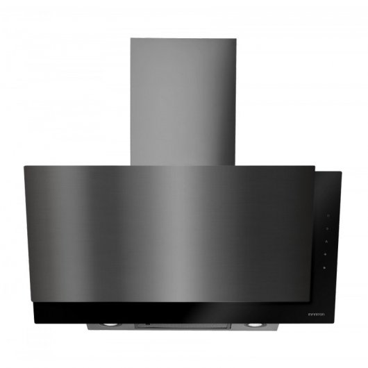 Infiniton CMPTRAL-SS90 Campana Decorativa 90cm Acero Inoxidable Negro