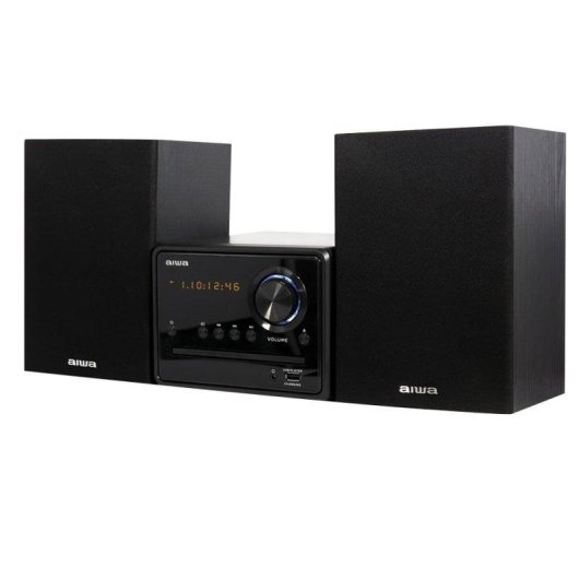 Micro Systeem Aiwa MSBTU-300 20W RMS Bluetooth/CD/USB Zwart