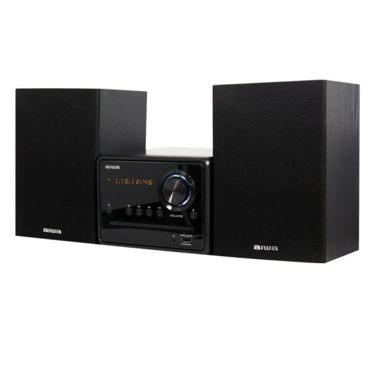 Aiwa MSBTU-300 Micro Cadena Hi-Fi Bluetooth/CD/USB 20W Negro