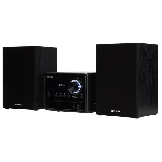 Micro Systeem Aiwa MSBTU-300 20W RMS Bluetooth/CD/USB Zwart